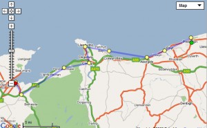 Prestatyn to Bangor
