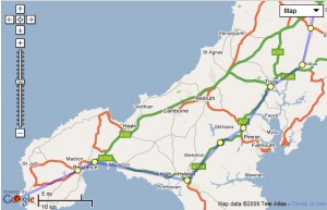 Fraddon to Lands End