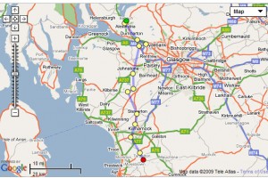 Alexandria to Failford